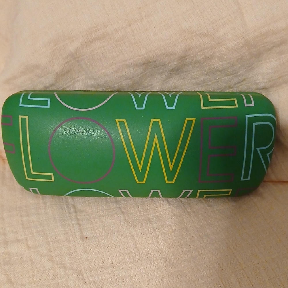 Green Glasses Case